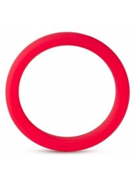 Красное эрекционное кольцо Silicone Go Pro Cock Ring - Blush Novelties - в Новокуйбышевске купить с доставкой