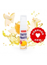 Гель-смазка Tutti-frutti со вкусом сочной дыни - 30 гр. - Биоритм - купить с доставкой в Новокуйбышевске