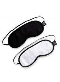 Набор из двух масок на глаза Soft Blindfold Twin Pack - Fifty Shades of Grey - купить с доставкой в Новокуйбышевске