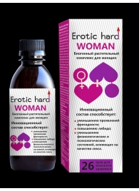 Женский биогенный концентрат для повышения либидо Erotic hard Woman - 250 мл. - Erotic Hard - купить с доставкой в Новокуйбышевске