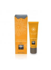 Возбуждающий интимный гель STIMULATION GEL Ginger   Cinnamon - 30 мл. - Shiatsu - купить с доставкой в Новокуйбышевске