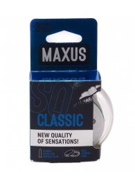 Классические презервативы в пластиковом кейсе MAXUS Classic - 3 шт. - Maxus - купить с доставкой в Новокуйбышевске
