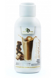 Интимный гель-смазка JUICY FRUIT с ароматом молочного шоколада - 100 мл. - БиоМед - купить с доставкой в Новокуйбышевске