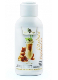 Интимный гель-смазка JUICY FRUIT с ароматом солёной карамели - 100 мл. - БиоМед - купить с доставкой в Новокуйбышевске