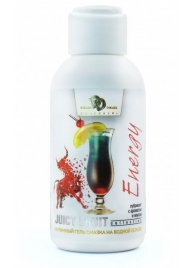 Интимный гель-смазка JUICY FRUIT с ароматом энергетика - 100 мл. - БиоМед - купить с доставкой в Новокуйбышевске