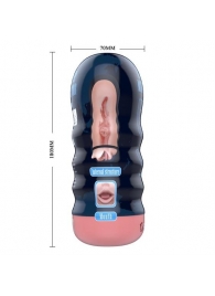Мастурбатор-ротик Vacuum Cup Masturbator - Baile - в Новокуйбышевске купить с доставкой