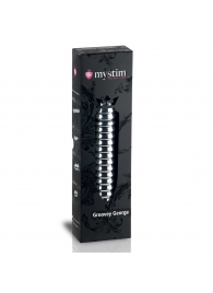 Рельефный фаллос для интенсивного электросекса Groovey George - 20 см. - MyStim - купить с доставкой в Новокуйбышевске