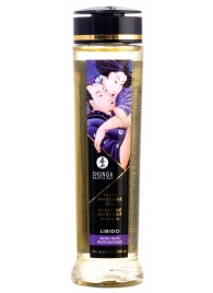 Массажное масло Libido Exotic Fruits с ароматом экзотических фруктов - 240 мл. - Shunga - купить с доставкой в Новокуйбышевске