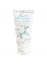 Увлажняющий лубрикант на водной основе Love Protection - 50 мл. - Lola Games - купить с доставкой в Новокуйбышевске