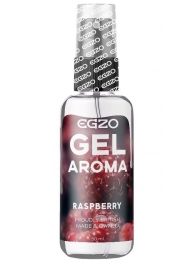 Интимный лубрикант EGZO AROMA с ароматом малины - 50 мл. - EGZO - купить с доставкой в Новокуйбышевске