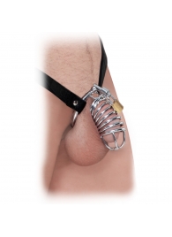 Кольцо верности Extreme Chastity Belt с фиксацией головки - Pipedream - купить с доставкой в Новокуйбышевске