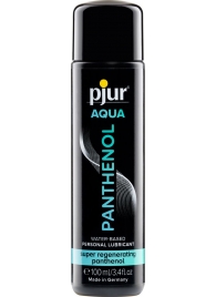 Лубрикант на водной основе с пантенолом pjur AQUA Panthenol - 100 мл. - Pjur - купить с доставкой в Новокуйбышевске