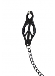 Зажимы на соски Darkside с цепочкой - Lola Games - купить с доставкой в Новокуйбышевске
