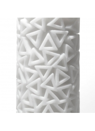 Белый 3D мастурбатор PILE - Tenga - в Новокуйбышевске купить с доставкой
