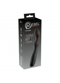 Черный вибромассажер простаты P-Spot - 23,5 см. - Orion - в Новокуйбышевске купить с доставкой