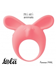 Оранжевое эрекционное кольцо Fennec Phil - Lola Games - в Новокуйбышевске купить с доставкой