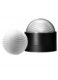 Белый мастурбатор Tenga Geo Aqua - Tenga - в Новокуйбышевске купить с доставкой