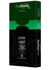 Супертонкие презервативы DOMINO Ultra Light - 6 шт. - Domino - купить с доставкой в Новокуйбышевске