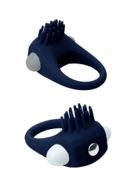 Синее эрекционное виброкольцо STIMU RING - Dream Toys - в Новокуйбышевске купить с доставкой
