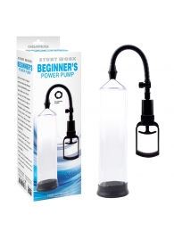 Прозрачная поршневая помпа Beginners Power Pump - Chisa - в Новокуйбышевске купить с доставкой
