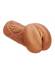 Кофейный мастурбатор-вагина Dumpling - Lola Games - в Новокуйбышевске купить с доставкой