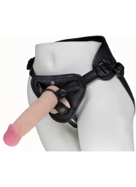 Пояс харнесс BEST UNI strap с 2 сменными насадками - 18,5 и 16 см. - LOVETOY (А-Полимер) - купить с доставкой в Новокуйбышевске