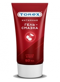 Смазка на водной основе TOREX  Спелая вишня  - 50 мл. - Torex - купить с доставкой в Новокуйбышевске