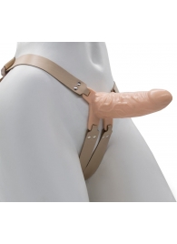Телесный мужской парапротез MEN STYLE - 15 см. - LOVETOY (А-Полимер) - купить с доставкой в Новокуйбышевске