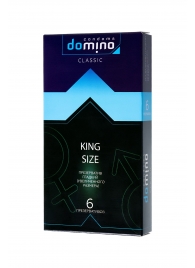 Презервативы увеличенного размера DOMINO Classic King size - 6 шт. - Domino - купить с доставкой в Новокуйбышевске