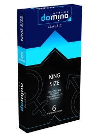 Презервативы увеличенного размера DOMINO Classic King size - 6 шт. - Domino - купить с доставкой в Новокуйбышевске