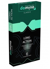 Презервативы с пролонгирующим эффектом DOMINO Classic Long action - 6 шт. - Domino - купить с доставкой в Новокуйбышевске