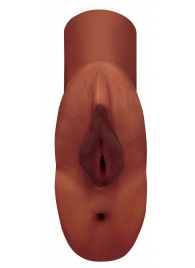 Коричневый мастурбатор Perfect Pussy Double Stroker - Pipedream - в Новокуйбышевске купить с доставкой