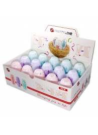 Набор из 15 мини-мастурбаторов Fantastic Egg Hard Boiled - Baile - в Новокуйбышевске купить с доставкой