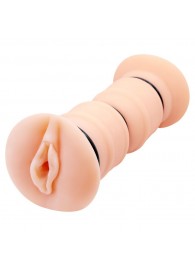 Телесный вибромастурбатор-вагина Michelle - Baile - в Новокуйбышевске купить с доставкой