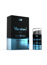 Жидкий интимный гель с эффектом вибрации Vibration! Ice - 15 мл. - INTT - купить с доставкой в Новокуйбышевске