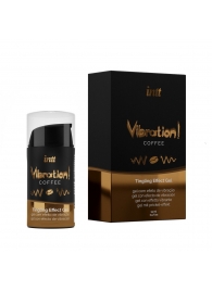 Жидкий интимный гель с эффектом вибрации Vibration! Coffee - 15 мл. - INTT - купить с доставкой в Новокуйбышевске