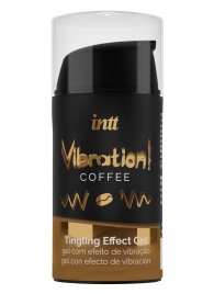 Жидкий интимный гель с эффектом вибрации Vibration! Coffee - 15 мл. - INTT - купить с доставкой в Новокуйбышевске