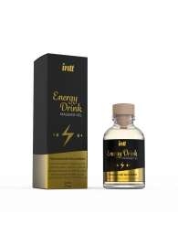 Массажный гель с согревающим эффектом Energy Drink - 30 мл. - INTT - купить с доставкой в Новокуйбышевске