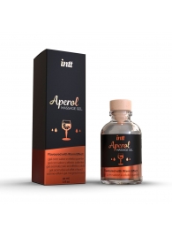 Массажный гель с согревающим эффектом Aperol - 30 мл. - INTT - купить с доставкой в Новокуйбышевске