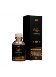 Массажный гель с согревающим эффектом Coffee - 30 мл. - INTT - купить с доставкой в Новокуйбышевске
