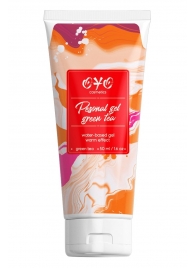 Интимная смазка на водной основе с согревающим эффектом OYO Personal Gel Green Tea - 50 мл. - OYO - купить с доставкой в Новокуйбышевске