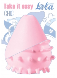 Нежно-розовый мастурбатор Chic - Lola Games - в Новокуйбышевске купить с доставкой