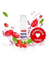 Гель-смазка Tutti-frutti со вкусом барбариса - 30 гр. - Биоритм - купить с доставкой в Новокуйбышевске