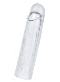 Прозрачная насадка-удлинитель Flawless Clear Penis Sleeve Add 1 - 15,5 см. - Lovetoy - в Новокуйбышевске купить с доставкой