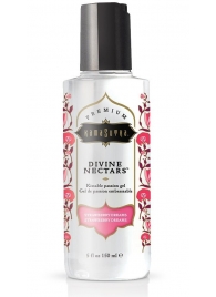 Гель-лубрикант на водной основе Divine Nectars Strawberry Dream с ароматом клубники - 150 мл. - Kama Sutra - купить с доставкой в Новокуйбышевске