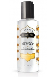 Гель-лубрикант на водной основе Divine Nectars Vanilla с ароматом ванили - 150 мл. - Kama Sutra - купить с доставкой в Новокуйбышевске