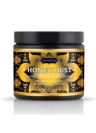 Пудра для тела Honey Dust Body Powder с ароматом кокоса и ананаса - 170 гр. - Kama Sutra - купить с доставкой в Новокуйбышевске