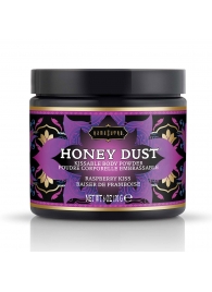 Пудра для тела Honey Dust Body Powder с ароматом малины - 170 гр. - Kama Sutra - купить с доставкой в Новокуйбышевске