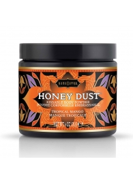Пудра для тела Honey Dust Body Powder с ароматом манго - 170 гр. - Kama Sutra - купить с доставкой в Новокуйбышевске