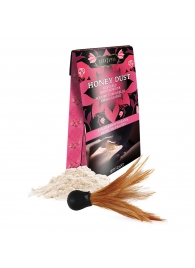 Пудра для тела Honey Dust Body Powder с ароматом клубники - 28 гр. - Kama Sutra - купить с доставкой в Новокуйбышевске